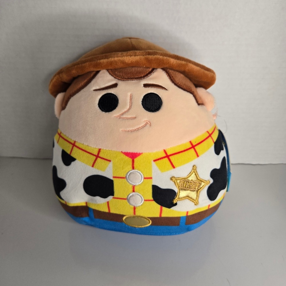 Squishmallows Woody Toy Story Plush Stuffed Animal NWT 8 Inch Disney